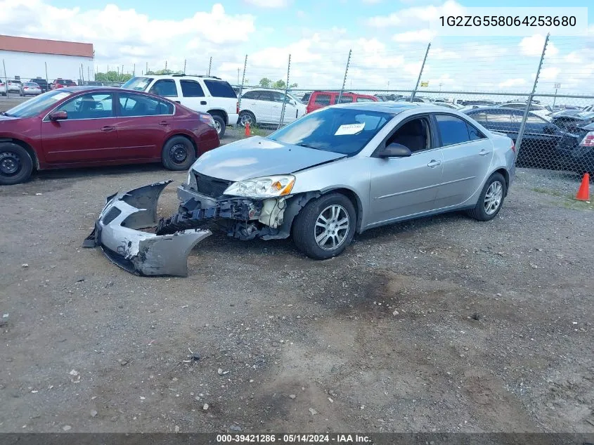 1G2ZG558064253680 2006 Pontiac G6 Se1