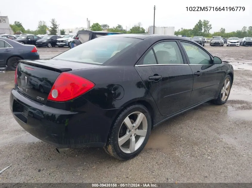 1G2ZM571664196779 2006 Pontiac G6 Gtp