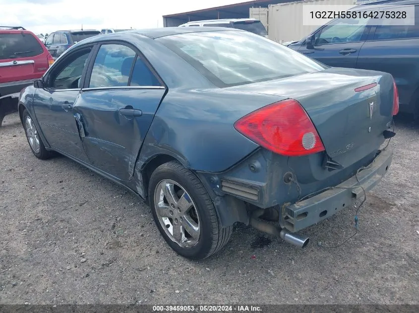 1G2ZH558164275328 2006 Pontiac G6 Gt