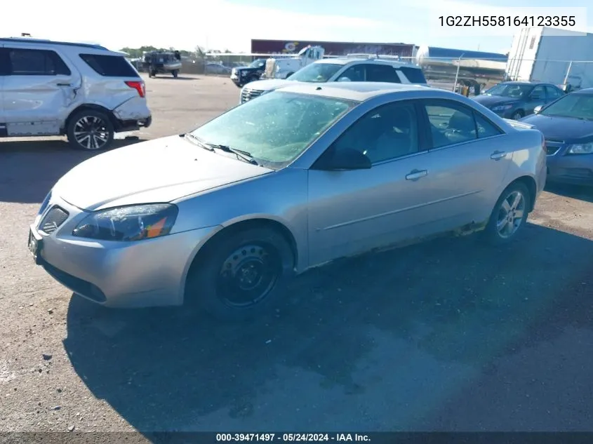 1G2ZH558164123355 2006 Pontiac G6 Gt