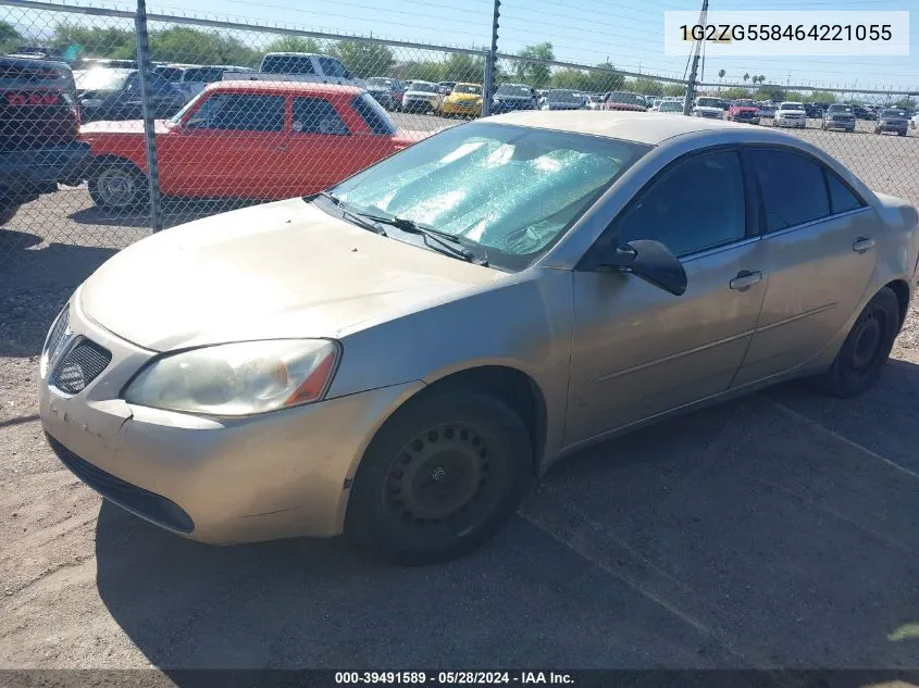 1G2ZG558464221055 2006 Pontiac G6