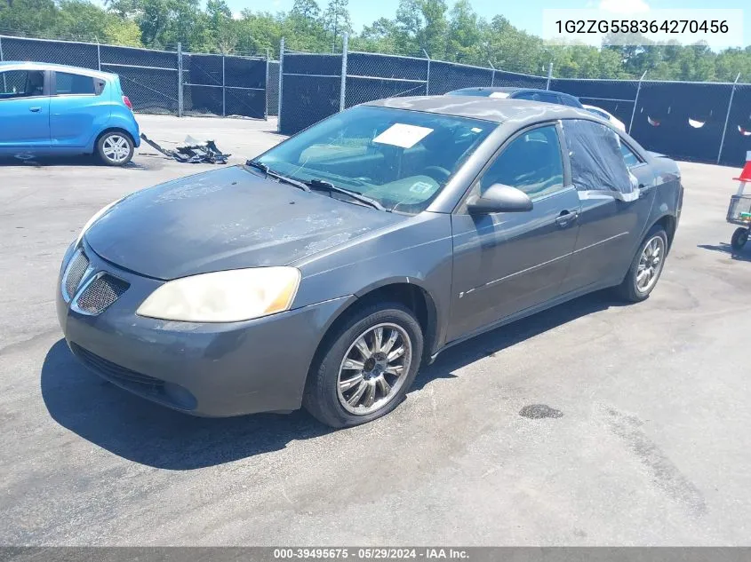 1G2ZG558364270456 2006 Pontiac G6