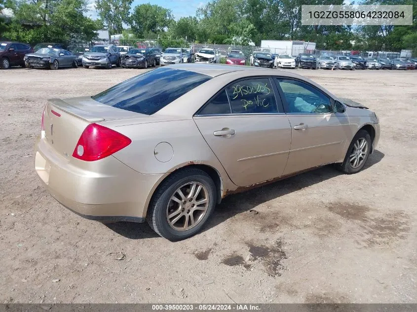 1G2ZG558064232084 2006 Pontiac G6