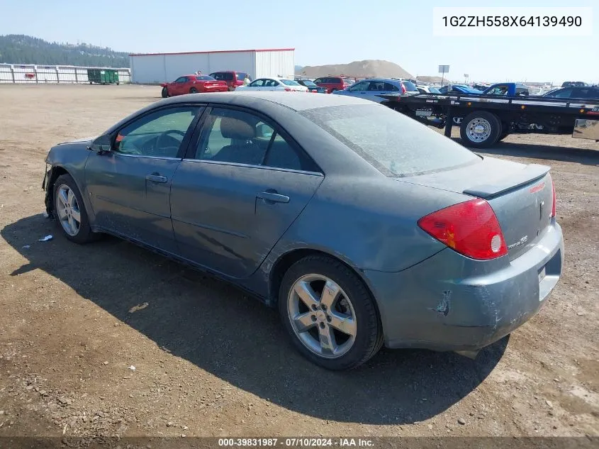 1G2ZH558X64139490 2006 Pontiac G6 Gt