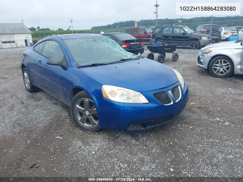 2006 Pontiac G6 Gt VIN: 1G2ZH158864283080 Lot: 39948900