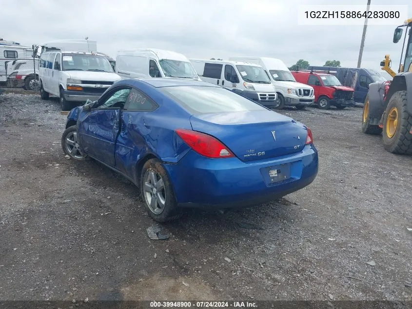 1G2ZH158864283080 2006 Pontiac G6 Gt