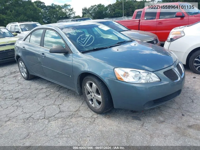 2006 Pontiac G6 Gt VIN: 1G2ZH558964101135 Lot: 40057086