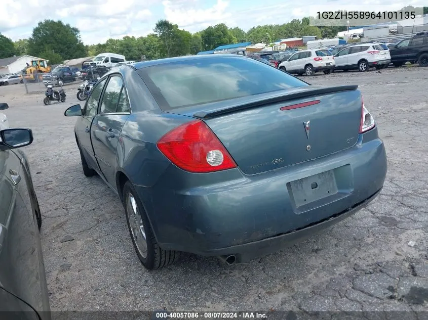 1G2ZH558964101135 2006 Pontiac G6 Gt