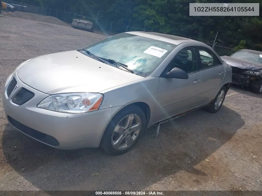 1G2ZH558264105544 2006 Pontiac G6 Gt