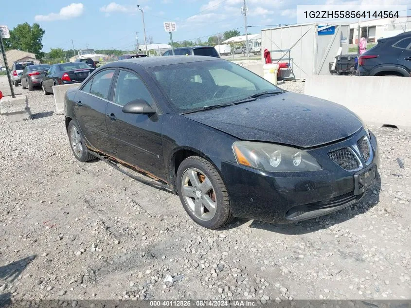 1G2ZH558564144564 2006 Pontiac G6 Gt