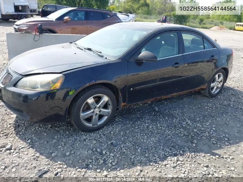 1G2ZH558564144564 2006 Pontiac G6 Gt