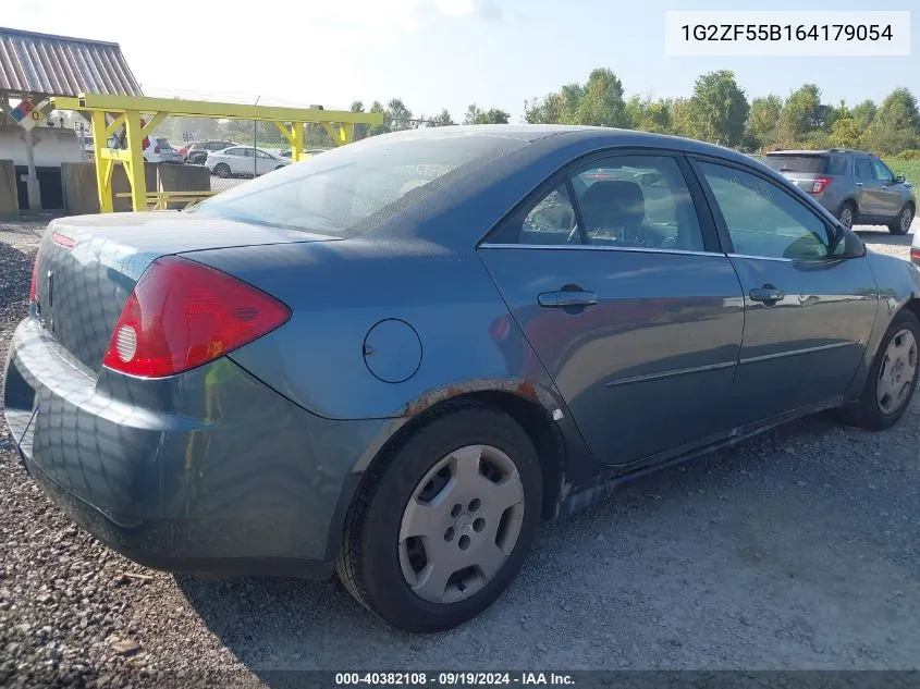 2006 Pontiac G6 VIN: 1G2ZF55B164179054 Lot: 40382108