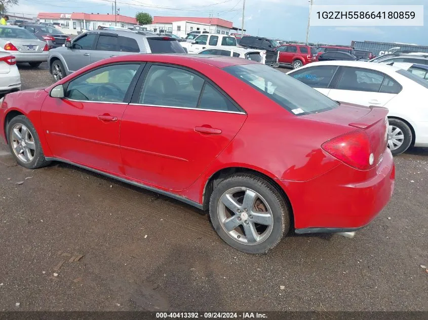 1G2ZH558664180859 2006 Pontiac G6 Gt