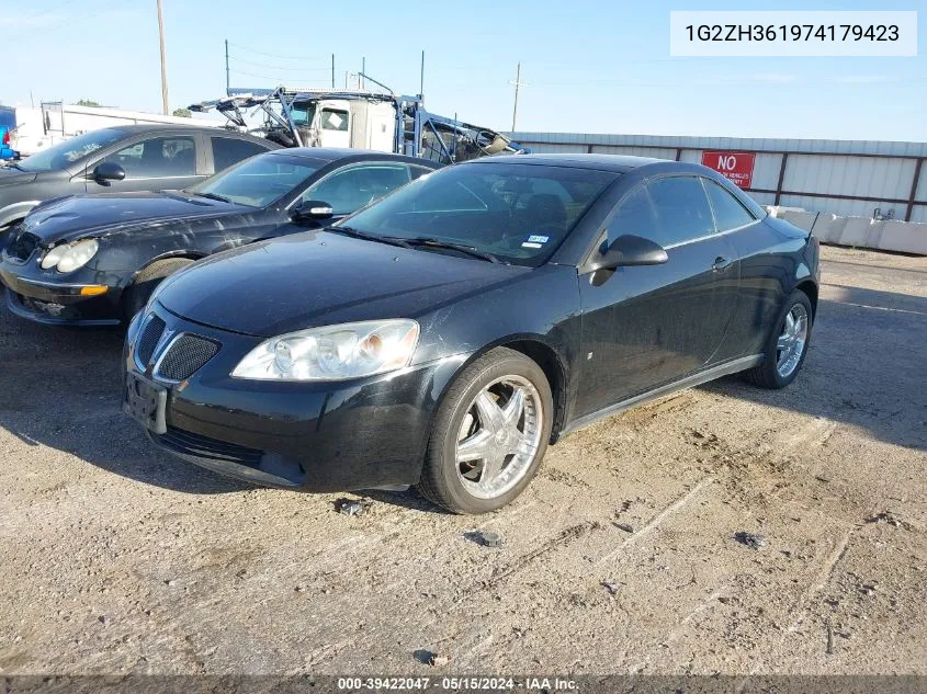 1G2ZH361974179423 2007 Pontiac G6 Gt