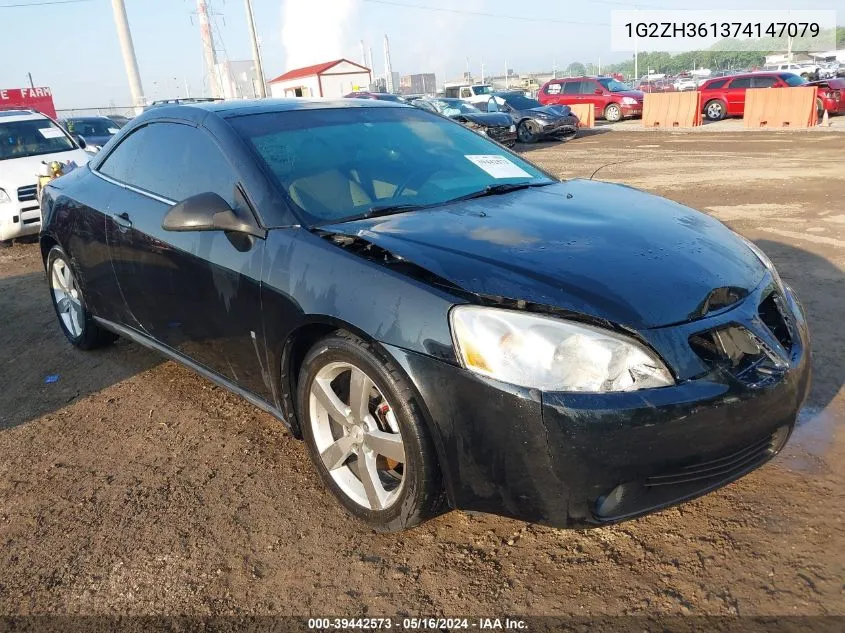 1G2ZH361374147079 2007 Pontiac G6 Gt