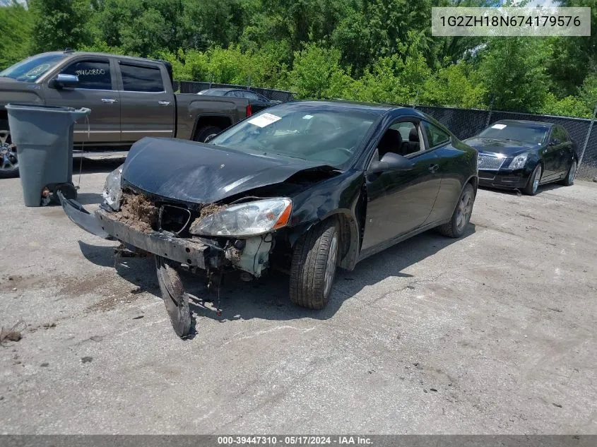 1G2ZH18N674179576 2007 Pontiac G6 Gt