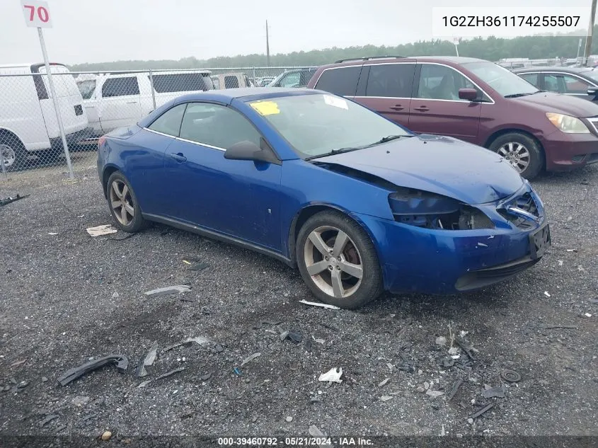 1G2ZH361174255507 2007 Pontiac G6 Gt