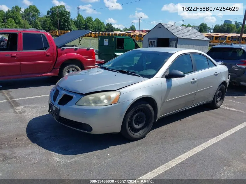 1G2ZF58B074254629 2007 Pontiac G6 Value Leader