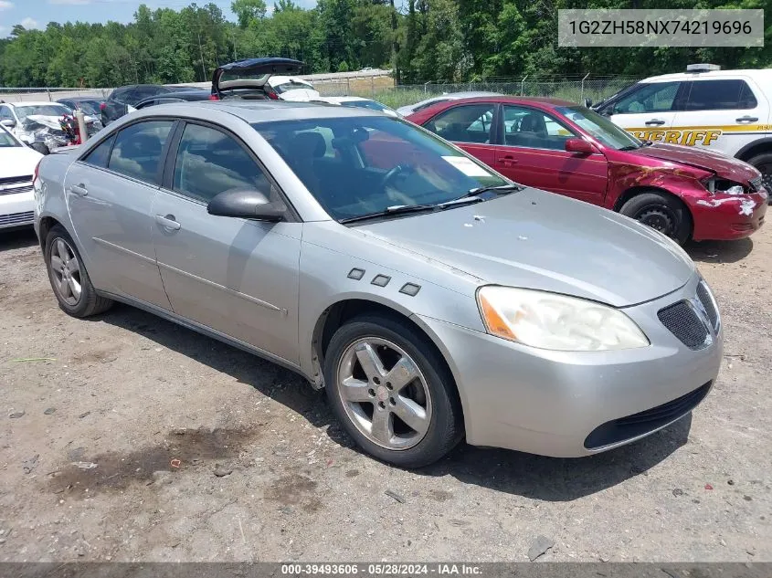 2007 Pontiac G6 Gt VIN: 1G2ZH58NX74219696 Lot: 39493606