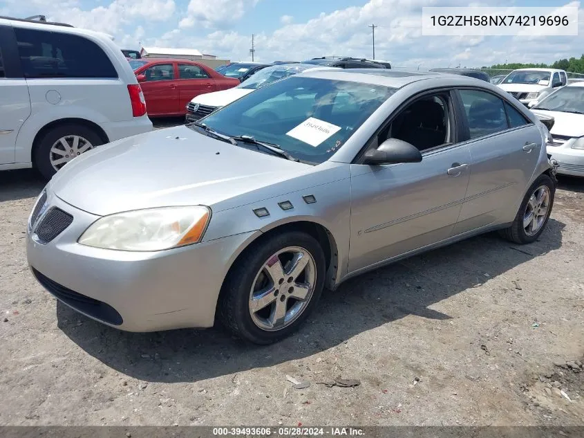 2007 Pontiac G6 Gt VIN: 1G2ZH58NX74219696 Lot: 39493606