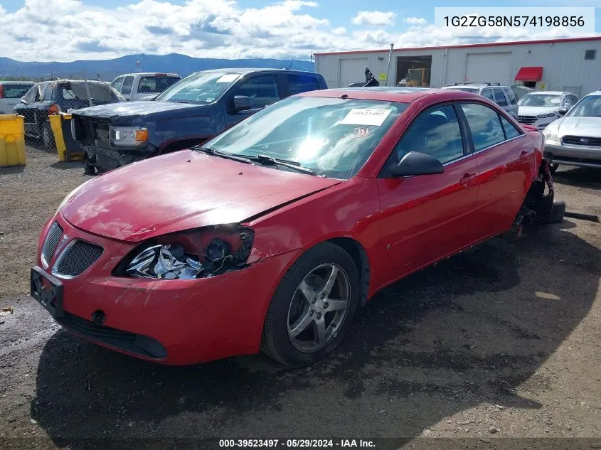 1G2ZG58N574198856 2007 Pontiac G6