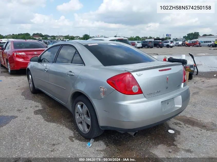 1G2ZH58N574250158 2007 Pontiac G6 Gt