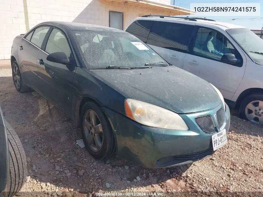 1G2ZH58N974241575 2007 Pontiac G6 Gt