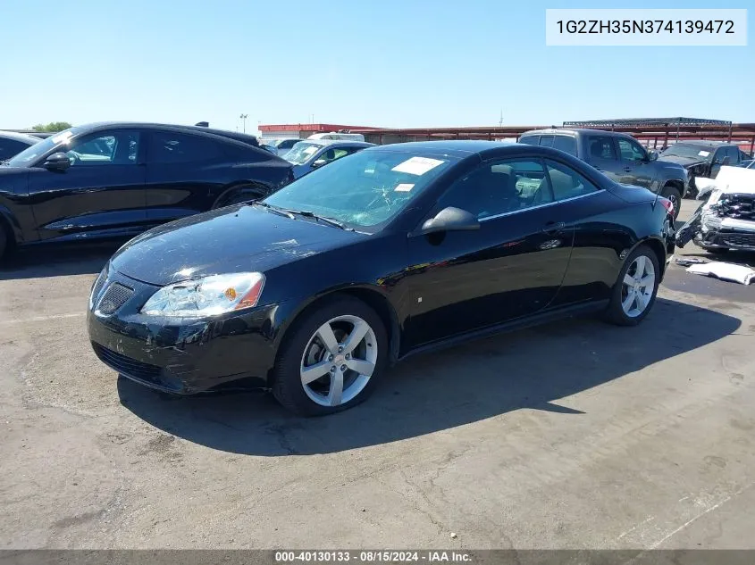 1G2ZH35N374139472 2007 Pontiac G6 Gt