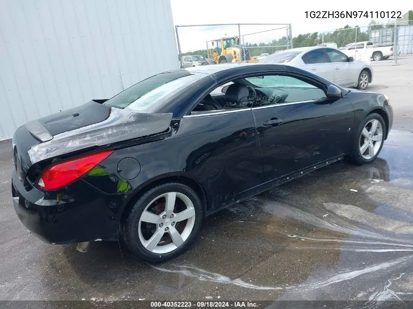 1G2ZH36N974110122 2007 Pontiac G6 Gt