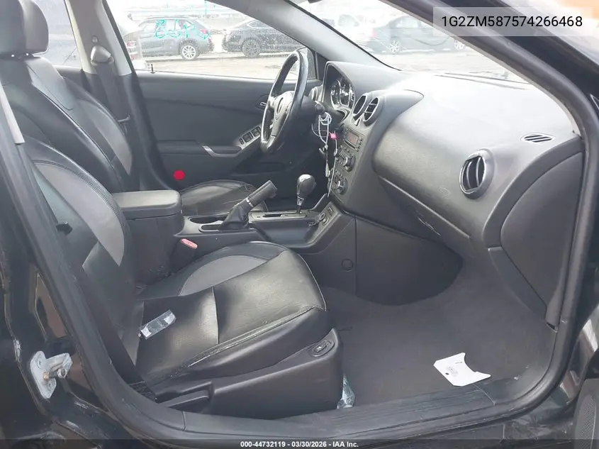 1G2ZM587574266468 2007 Pontiac G6 Gtp