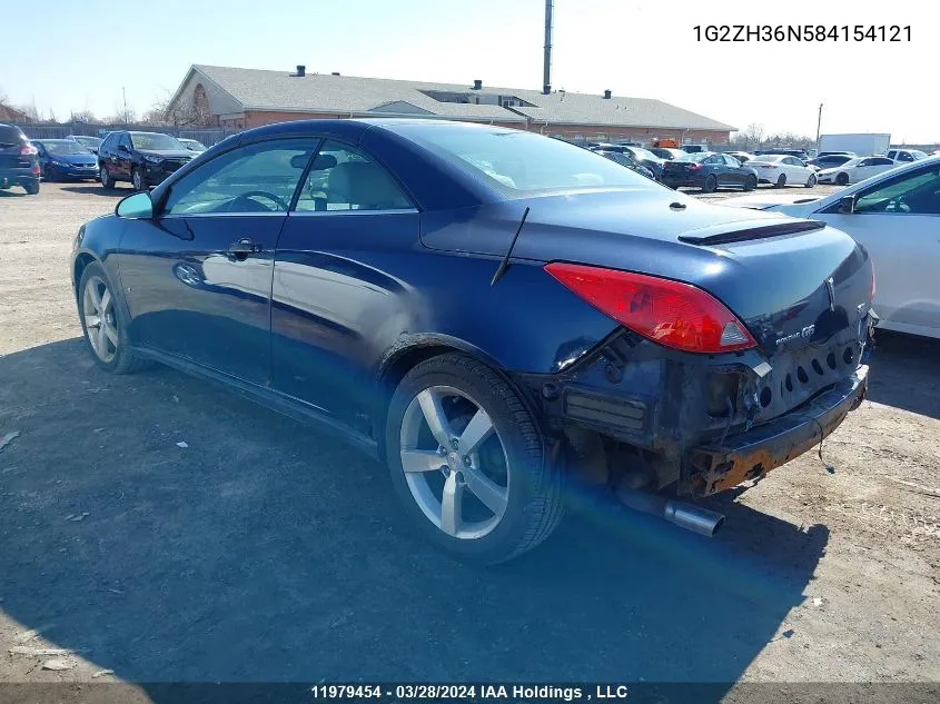 1G2ZH36N584154121 2008 Pontiac G6 Gt