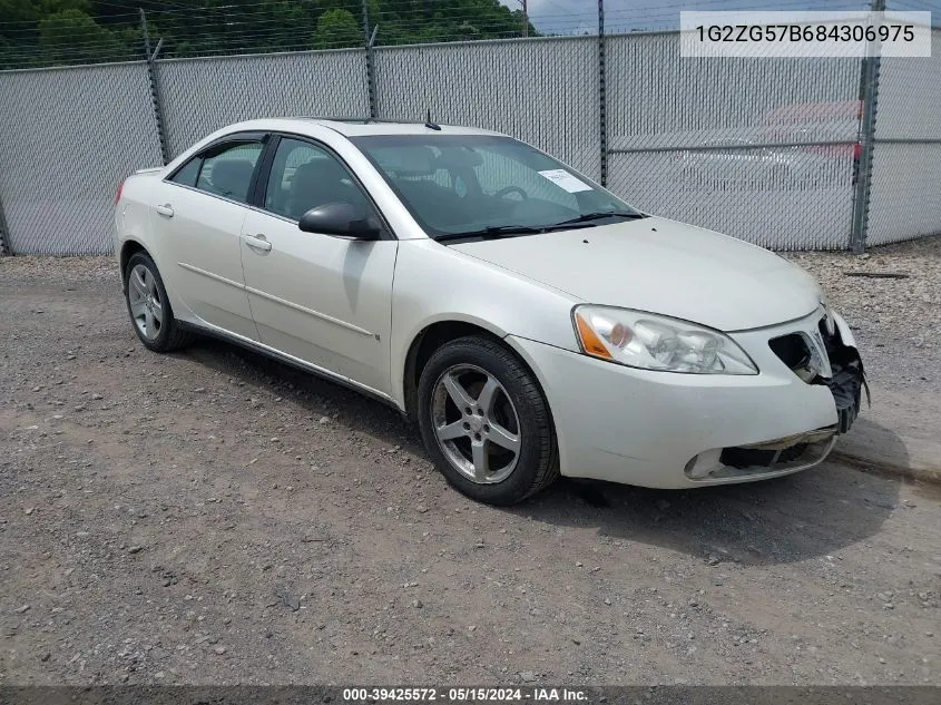 1G2ZG57B684306975 2008 Pontiac G6