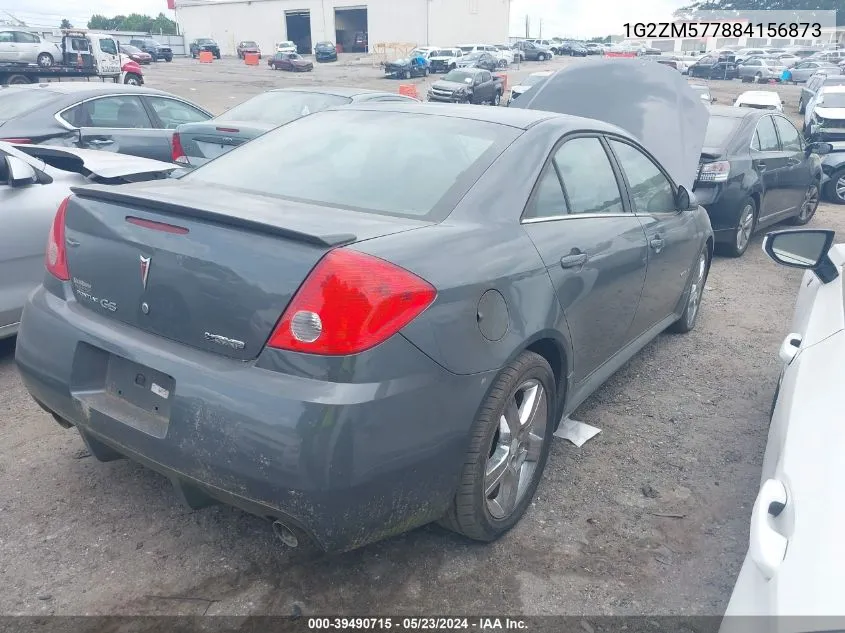 2008 Pontiac G6 Gxp VIN: 1G2ZM577884156873 Lot: 39490715