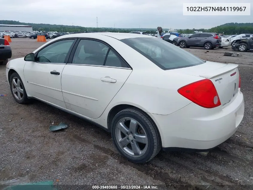 1G2ZH57N484119967 2008 Pontiac G6 Gt