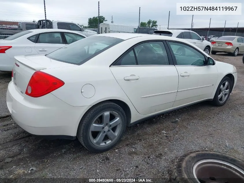 1G2ZH57N484119967 2008 Pontiac G6 Gt