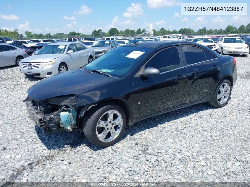 1G2ZH57N484123887 2008 Pontiac G6 Gt