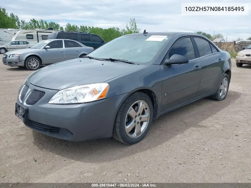 1G2ZH57N084185495 2008 Pontiac G6 Gt