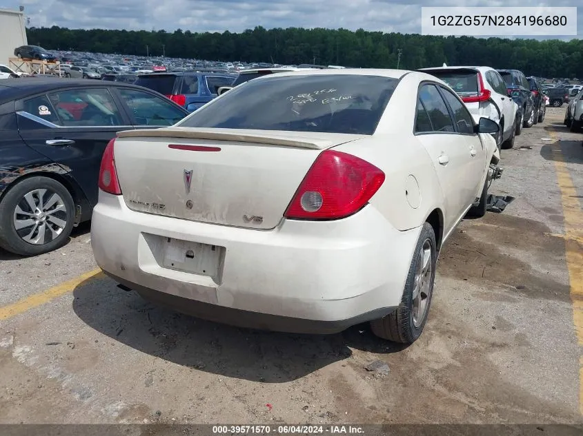 1G2ZG57N284196680 2008 Pontiac G6