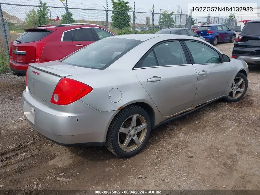 1G2ZG57N484132933 2008 Pontiac G6