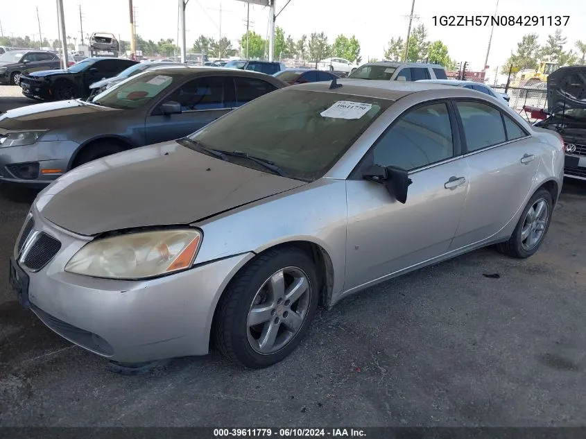 1G2ZH57N084291137 2008 Pontiac G6 Gt