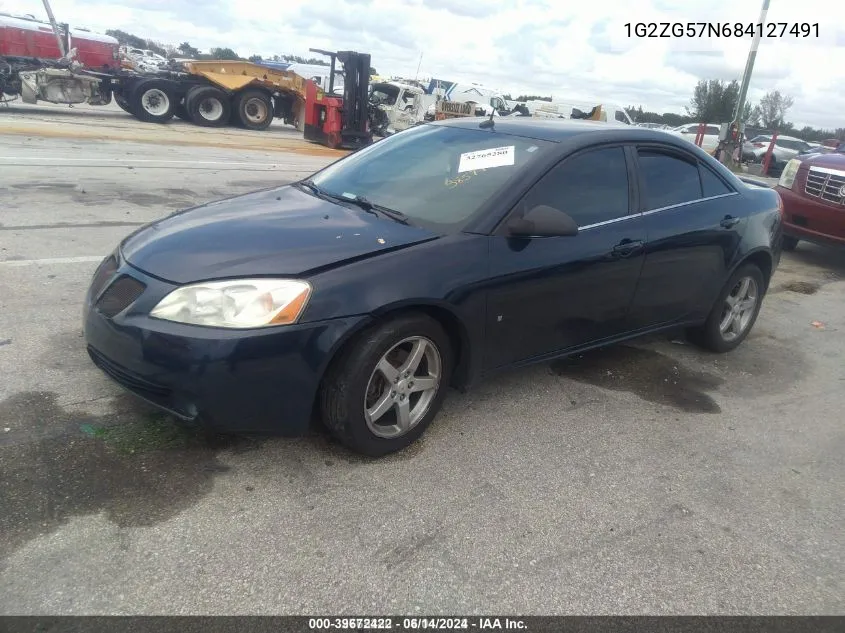 1G2ZG57N684127491 2008 Pontiac G6