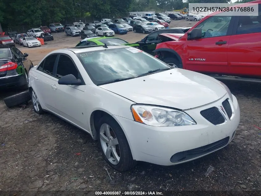 1G2ZH57N384176886 2008 Pontiac G6 Gt