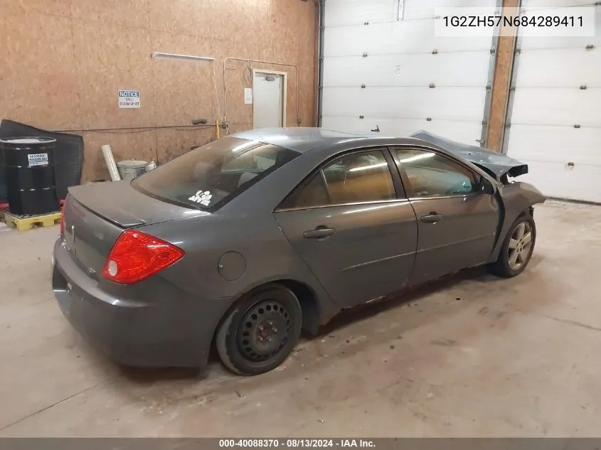 1G2ZH57N684289411 2008 Pontiac G6 Gt