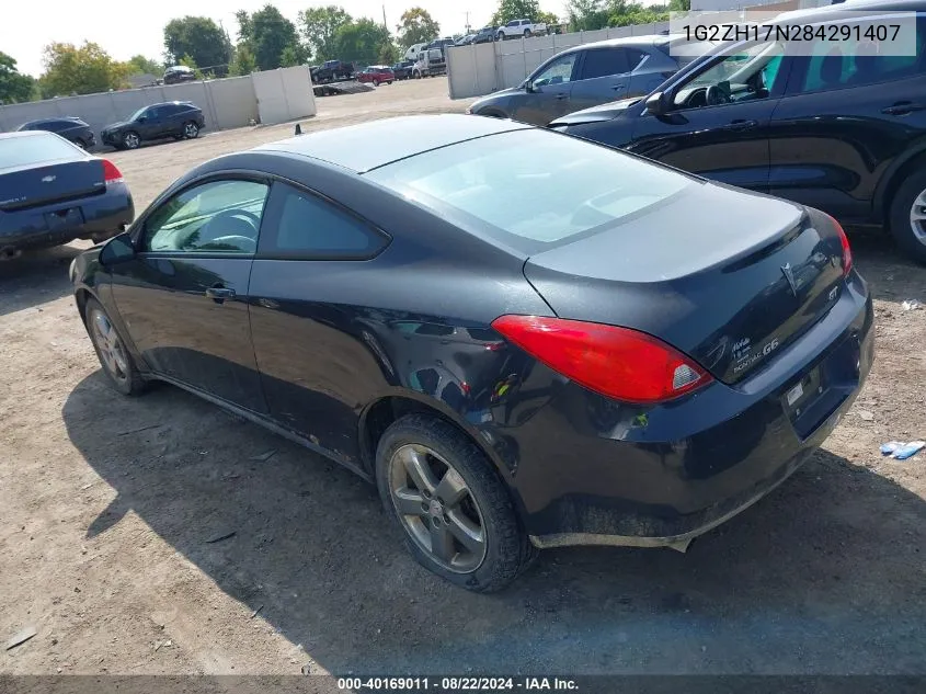 1G2ZH17N284291407 2008 Pontiac G6 Gt