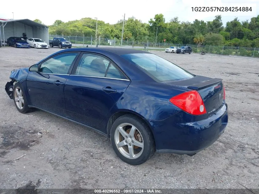 1G2ZG57N284254884 2008 Pontiac G6