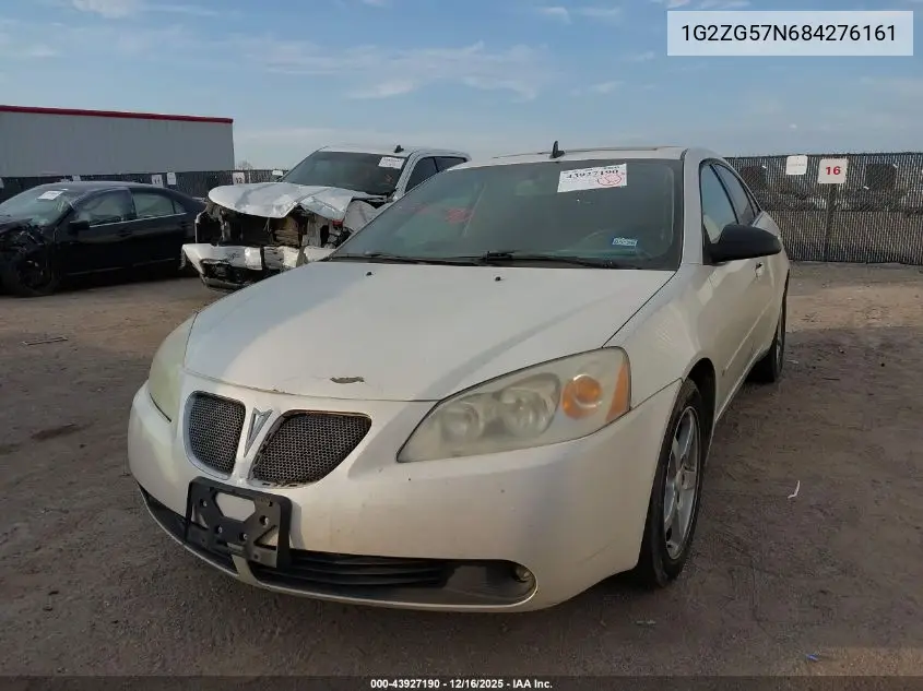 1G2ZG57N684276161 2008 Pontiac G6