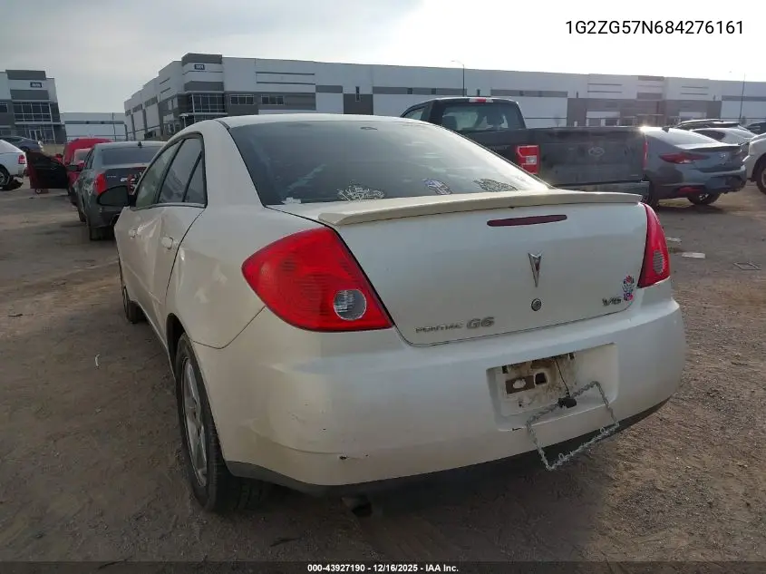 1G2ZG57N684276161 2008 Pontiac G6