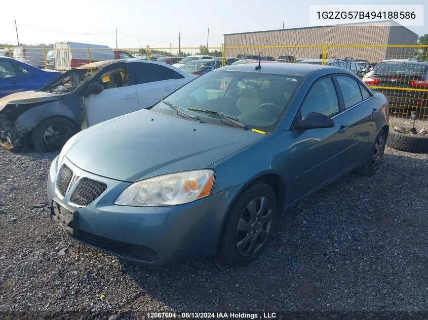 1G2ZG57B494188586 2009 Pontiac G6