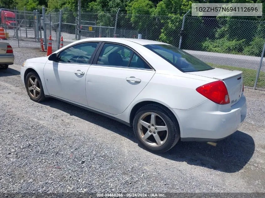 2009 Pontiac G6 Gt VIN: 1G2ZH57N694112696 Lot: 39468266