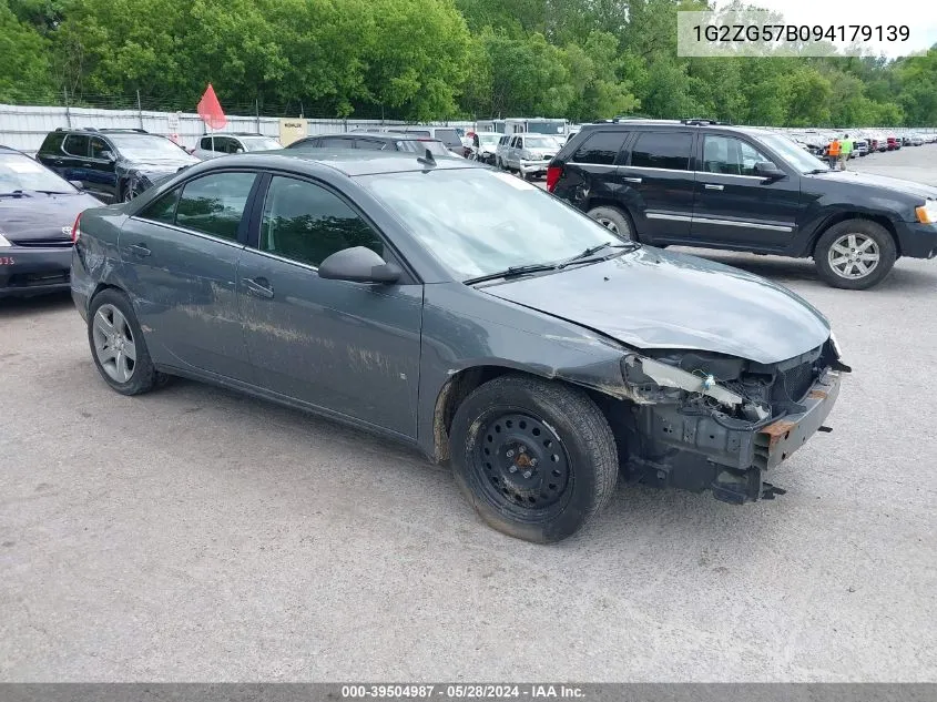 1G2ZG57B094179139 2009 Pontiac G6